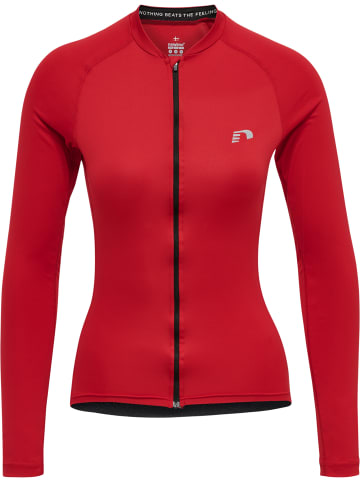 Newline Newline Jersey L/S Core Radfahren Damen in TANGO RED