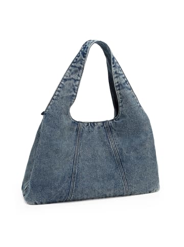 Les Visionnaires Paz Essential Schultertasche 49 cm in washed denim