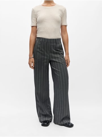 Object Hose mit weitem Bein in Medium Grey Melange 2