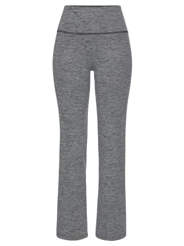 LASCANA ACTIVE Thermohose in grau-meliert