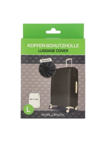 Worldpack Reiseaccessoires Kofferschutzhülle 77 cm in schwarz