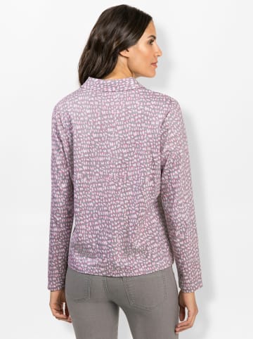 WITT WEIDEN Shirt in hortensie-steingrau-bedruckt