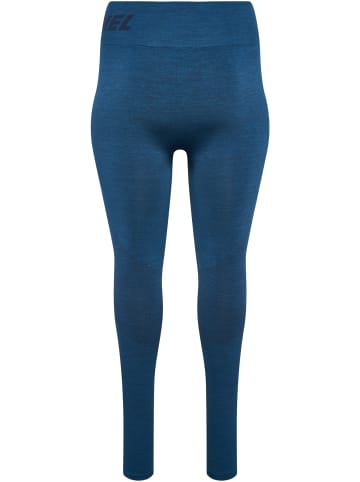 Hummel Hummel Leggings Hmlte Multisport Damen Dehnbarem Atmungsaktiv Schnelltrocknend Nahtlosen in INSIGNIA BLUE MELANGE