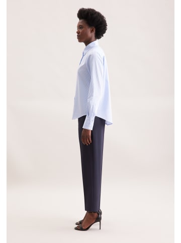 Seidensticker Hemdbluse Regular in Mittelblau