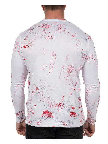 Cipo & Baxx Pullover in White