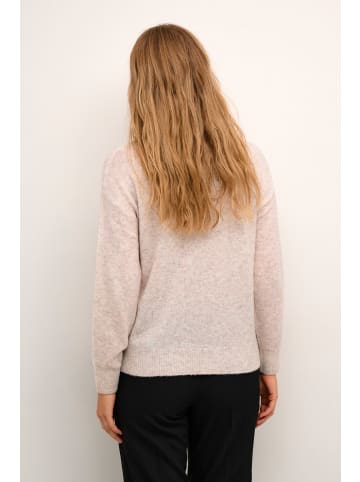 Kaffe Strickpullover KAsia Relaxed fit in Sand Dollar Melange