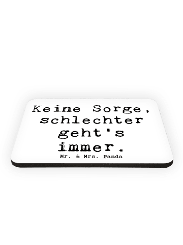 Mr. & Mrs. Panda Magnet Spruch Hoffnung in schwierigen Zeiten mi... in Weiß