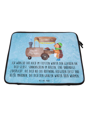 Mr. & Mrs. Panda Laptop Tasche Igel Maronen ohne Spruch in Eisblau