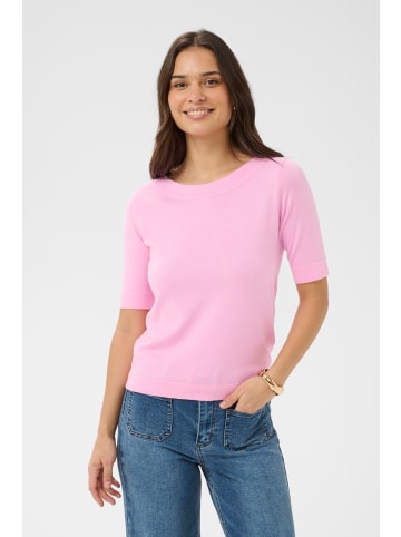 Kaffe Strickpullover KAlizza Regular fit in Pink Frosting