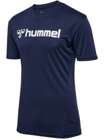 Hummel T-Shirt Hmllogo Erwachsene in MARINE