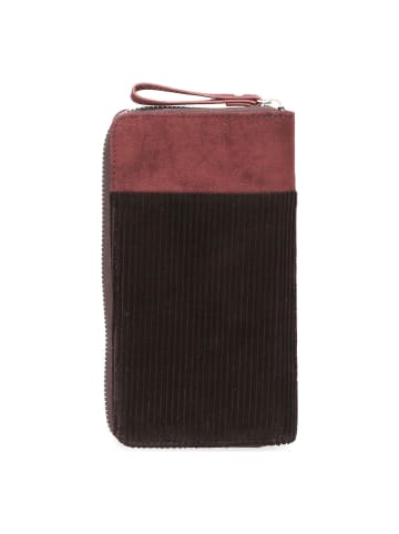 Zwei Eva Geldbörse 20 cm cord espresso
