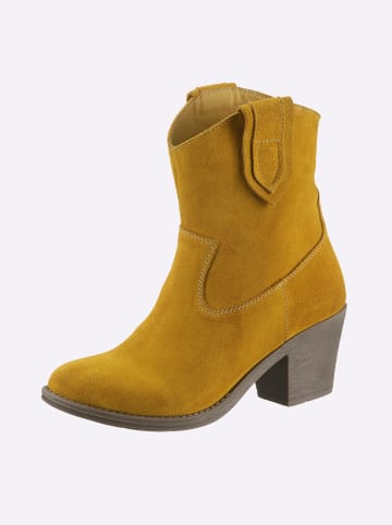 Andrea Conti Stiefelette in gelb