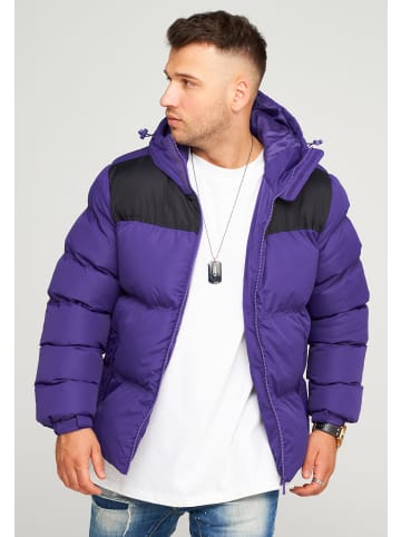 behype Winterjacke BHROLLIN-PANEL in violett