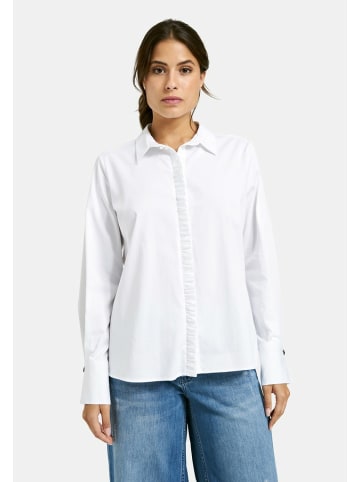 Milano Italy Rüschenbluse für Damen in uni