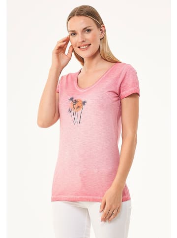 Organication T-Shirt "WOR13326" in Wüstenrosé