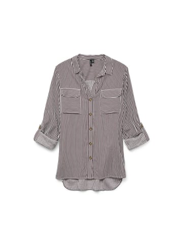 Vero Moda Langarmbluse in Winetasting