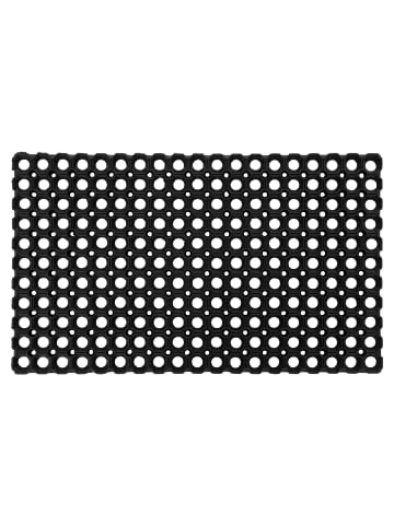 Vivorum Fußmatte Clean Way 125 Schwarz in Schwarz