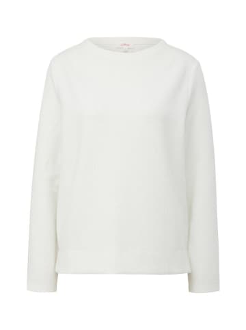 S.OLIVER RED LABEL Sweatshirt in creme