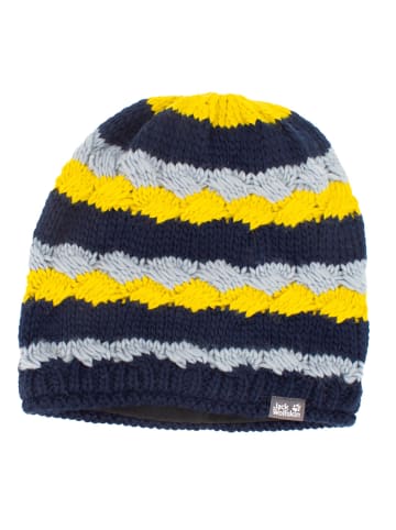 Jack Wolfskin Accessoires Fancy Stripe Cap Beanie beanie in Blau