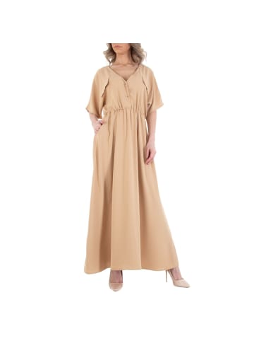 Ital-Design Kleid in Beige