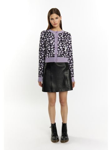 myMo ROCKS Damen Strickjacke in Schwarz