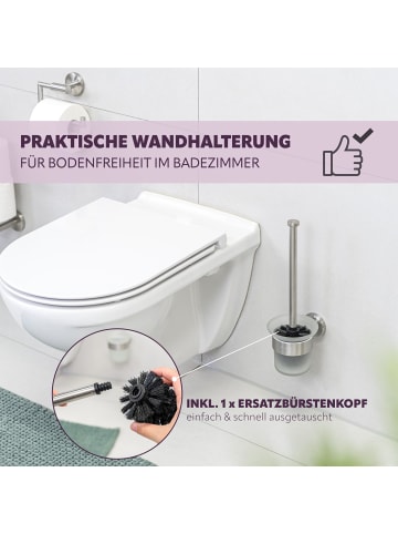 bremermann Bad-Serie PIAZZA - WC-Garnitur inkl. Klebeset ca. 11,5 x 35 x 14,5 cm (B/H/T)