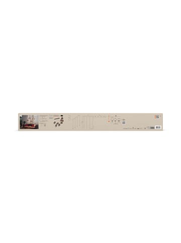 Osram LED Pendelleuchte Design Needle Linear 4×E27 Grau