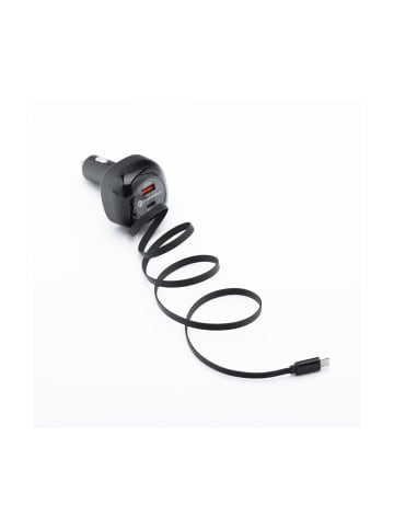 Wisam® FORCELL Auto Ladegerät 75W PD QC USB-C/A Kabel
