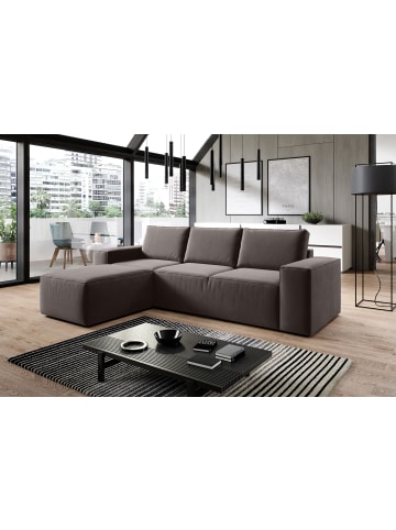 MF Design Rush Recamiere Links in Braun -  (L) 302 x (B) 302 x (H) 95 cm