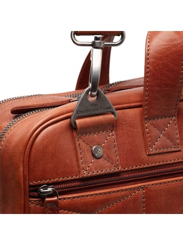 The Chesterfield Brand Iseo Aktentasche Leder 40 cm Laptopfach in cognac