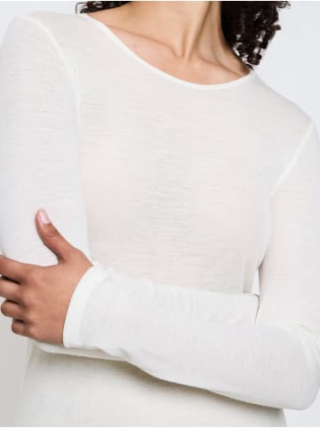 Triumph Longsleeve Beauty Layers in ECRU WHITE