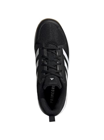 adidas Performance Hallenschuhe Ligra 7 in core black-ftwr white-core black