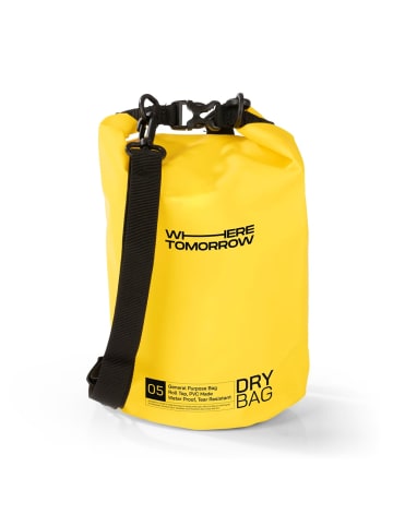 Where Tomorrow PVC dry bag Style 01 5L gelb  gelb