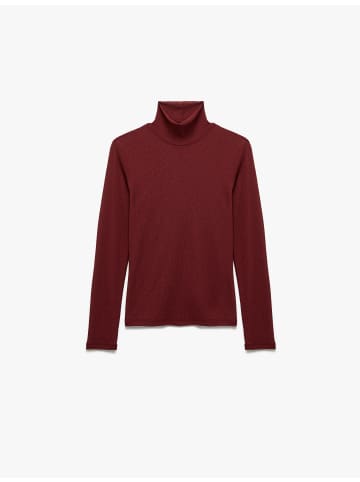 KOTON TSHIRT LS in Bordo