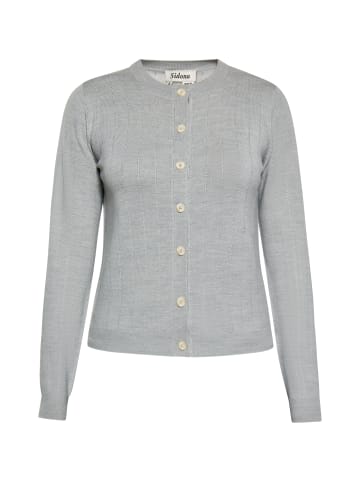 Sidona Damen Cardigan in GRAU MELANGE