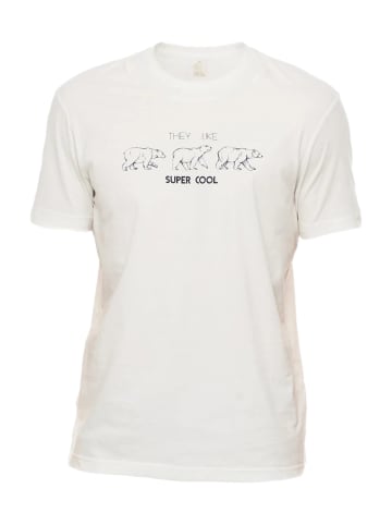 ragwear T-Shirt 'Rezy Organic' in weiß