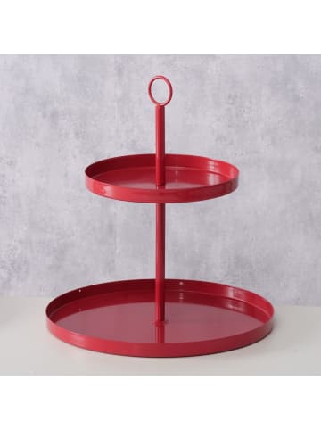 Boltze Etagere Samina aus Metall in rot