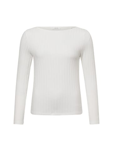 OPUS Langarmshirt Sovke in weiß