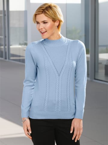 WITT WEIDEN Pullover in hellblau