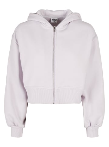 Urban Classics Zip-Kapuzenpullover in softlilac