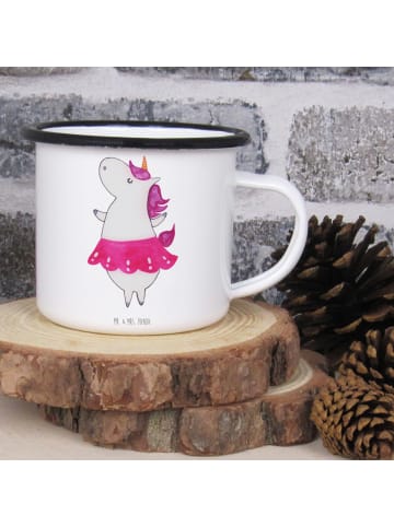 Mr. & Mrs. Panda Kaffeetasse Einhorn Ballerina ohne Spruch in Weiß