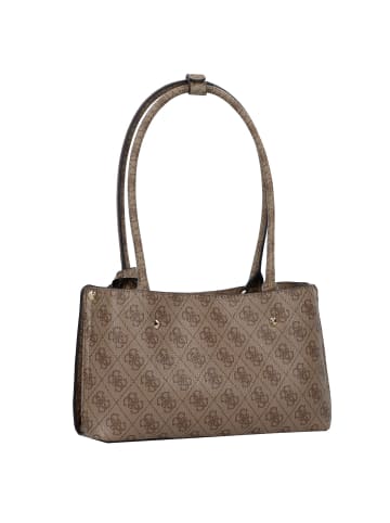 Guess Meridian Schultertasche 30.5 cm in latte logo