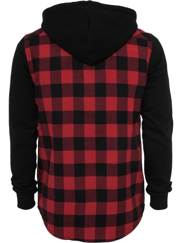 Urban Classics Flanell-Hemden in blk/red/bl