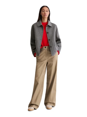 Marc O'Polo Shirtjacke regular in Warm Granite Melange