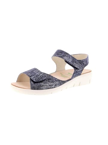 Solidus Damen Sandaletten Honey - Weite H in Blau