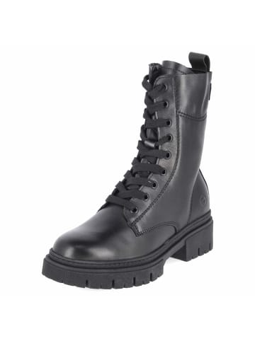 Tamaris Schnürstiefel in schwarz