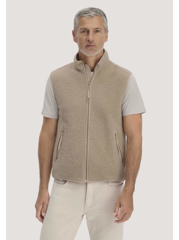 Hessnatur Wollfleece Weste in sand