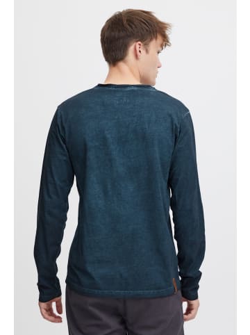 !SOLID Langarmshirt in blau