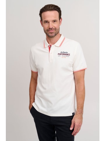 FQ1924 Poloshirt FQWiar 21900096-ME Modisches Poloshirt mit Print in Weiß