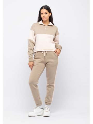 Tom Barron Freizeitanzug Regular Size Tracksuit Embroidery in BRAUN